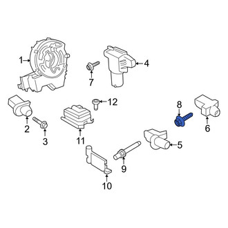 Ford OE - Rear Air Bag Impact Sensor Screw