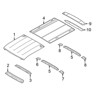 Ford OE - Roof & Components (Low Roof)
