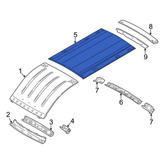 Ford OE - Center Roof Panel