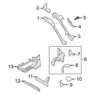 Ford OE - Seat Track Bolt