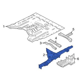 Ford OE - Front Right Frame Side Member