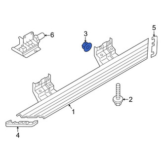 Ford OE - Running Board Nut