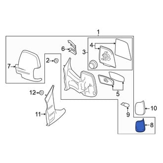 Ford OE - Front Right Lower Door Mirror Cover