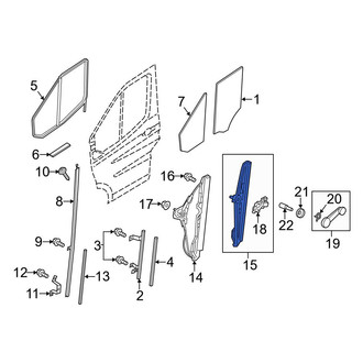 Ford OE - Front Left Window Regulator