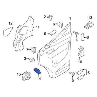 Ford OE - Left Door Lock Switch