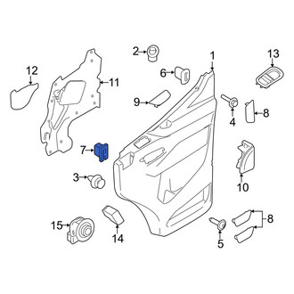 Ford OE - Front Door Interior Trim Panel Nut