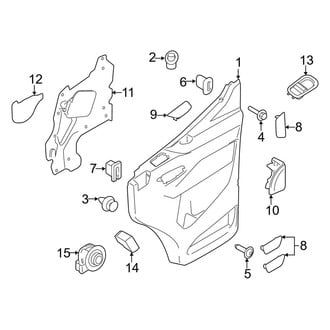 Ford OE - Front Door - Interior Trim
