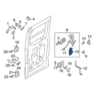 Ford OE - Door Latch Assembly