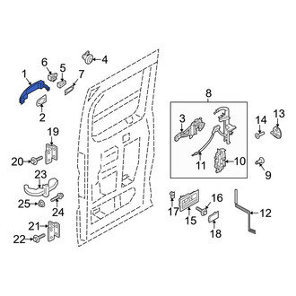 Ford OE - Rear Right Outer Exterior Door Handle