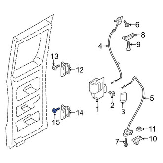 Ford OE - Door Hinge Bolt