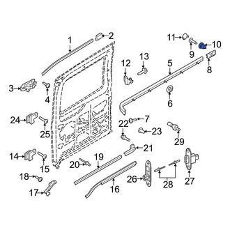 Ford OE - Bumper Cover Nut