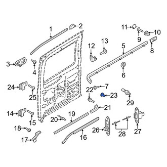 Ford OE - Door Check Pin