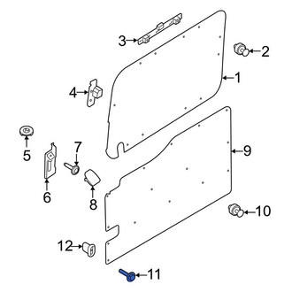 Ford OE - Exterior Door Handle Base Screw