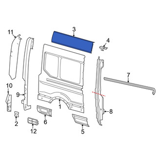 Ford OE - Rear Right Upper Quarter Panel Extension