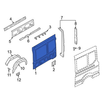Ford Transit OEM Quarter Panels & Parts | Rear & Front — CARiD.com