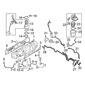 Ford OE - Fuel Hose