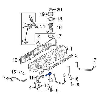 Ford OE - Fuel Filler Neck Adapter