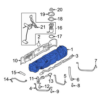 Ford OE - Fuel Tank