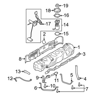 Ford OE - Fuel System Components