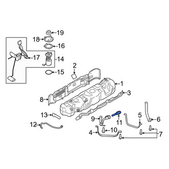 Ford OE - Fuel Filler Neck Adapter