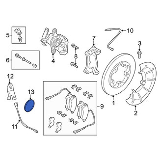 Ford OE - Rear ABS Wheel Speed Sensor Tone Ring