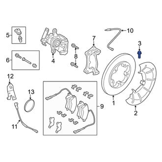 Ford OE - Brake Dust Shield Bolt