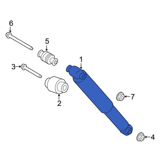 Ford OE - Rear Suspension Shock Absorber