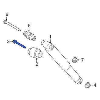 Ford OE - Rear Lower Suspension Shock Absorber Bolt
