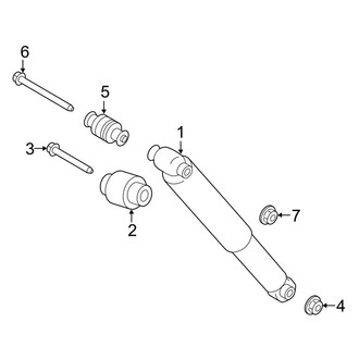 Ford OE - Rear Suspension - Shocks & Components
