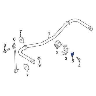 Ford OE - Suspension Stabilizer Bar Bracket Nut
