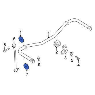 Ford OE - Suspension Stabilizer Bar Link Washer