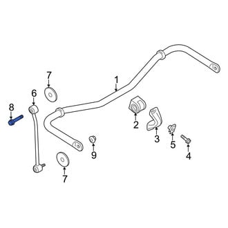 Ford OE - Suspension Stabilizer Bar Link Bolt