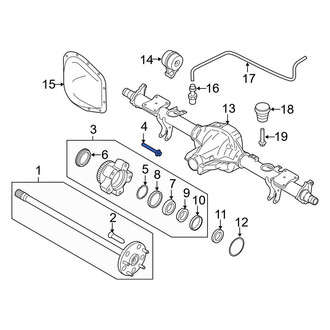 Ford OE - Disc Brake Rotor Bolt