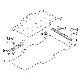 Ford OE - Rear Body & Floor - Interior Trim