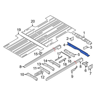 Ford OE - Rear Rear Body Reinforcement