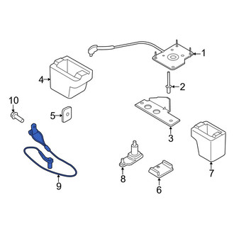 Ford OE - Rear Spare Tire Lock