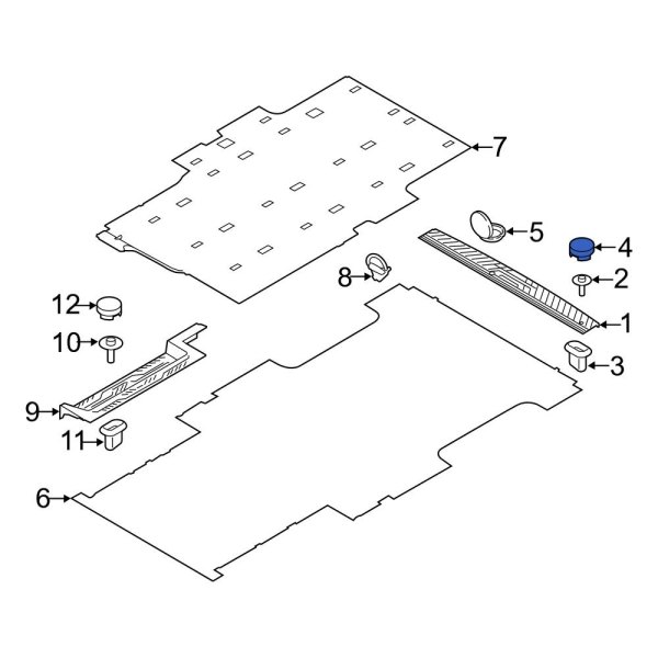 Door Sill Plate Cap