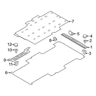 Ford OE - Rear Body & Floor - Interior Trim