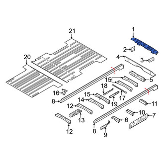 Ford OE - Rear Rear Body Panel