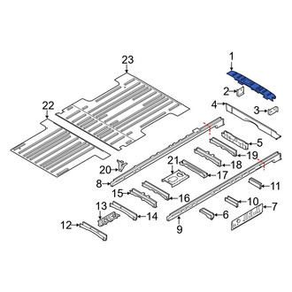 Ford OE - Rear Rear Body Panel
