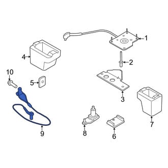 Ford OE - Rear Spare Tire Lock