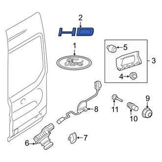 Ford OE - Rear Right Door Emblem
