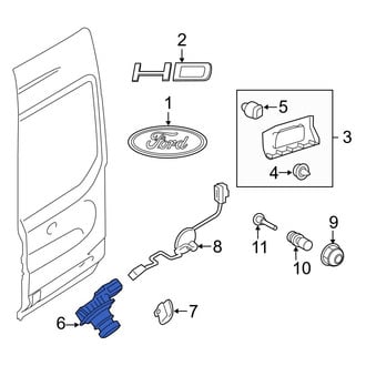 Ford OE - Rear Right Park Assist Camera