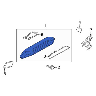 Ford OE - Rear Center High Mount Stop Light