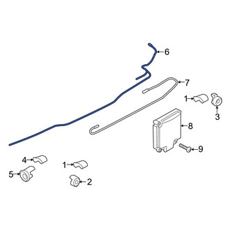 Ford OE - Rear Outer Parking Aid System Wiring Harness