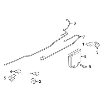 Ford OE - Rear Bumper - Electrical Components