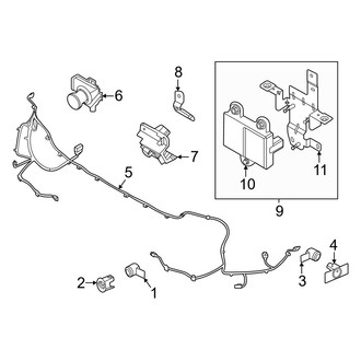 Ford OE - Front Bumper & Grille - Electrical Components