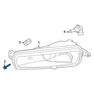 Ford OE - Fog Light Screw