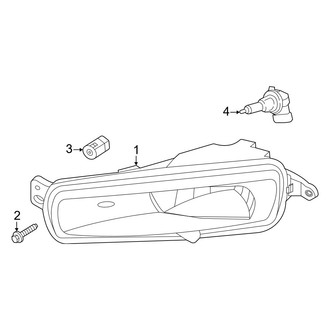 Ford OE - Front Lamps - Fog Lamps