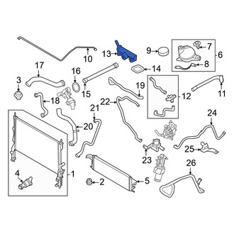 Ford OE - Engine Coolant Outlet Flange